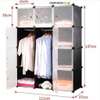 Armoire penderie 3 battants plastique thumb 1