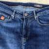 Hermes jean denim bleu coupe droite confortable thumb 0