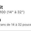 Support double écran de 14 à 32 pouces /mdl af mp100 thumb 2