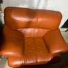 salon en cuir 6 places cognac pieds métalliques thumb 3