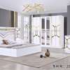 CHAMBRE A COUCHER 6BATTANTS 5PIECES BLANC thumb 2
