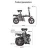 Vélos électriques Pliables 48V 10AH thumb 2