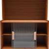 Meuble rangement cuisine bois naturel portes coulissantes thumb 3