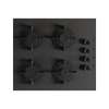 PLAQUE 4FEUX ENCASTRABLE INOSENSE 60X60 A GAZ MAGIC CLASS thumb 0