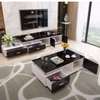 Ensemble meuble TV et table basse noir et blanc moderne thumb 7