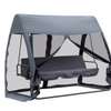 Balançoire De Jardin 3 Places Exterieur Convertible en Lit thumb 2