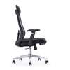 FAUTEUIL DOSSIER HAUT EN MAILLE 671AB NOIR thumb 0