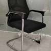 Chaises visiteur métal chromé confort bureau design thumb 9
