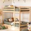 Lit superposé bois naturel 2 couchages enfants thumb 0