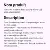 Hisense distributeur eau froide chaude noir cache bouteille thumb 1