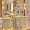 CHAMBRE A COUCHER ARMOIRE 8BATTANTS 8PIECES BEIGE DORE 6812H thumb 3