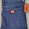 Hermes jean denim bleu coupe droite confortable thumb 3