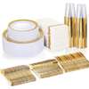 Service de table en plastique 175 pcs/prix en gros thumb 1