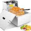 Friteuse électrique 6L automatique acier inoxydable thumb 1