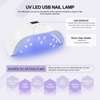 Machine à  ongle lampe UV LED + 15 vernis et accessoires thumb 2