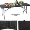 Table Pliante Noire – 180 cm thumb 1