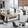 Table de bureau avec retour thumb 4
