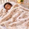 Couverture bébé Sunnozy ultra-douce – Motif ourson thumb 1