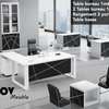 Table de bureau avec retour thumb 3