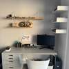 Bureau en bois gris thumb 0