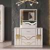 CHAMBRE A COUCHER 6BATTANTS 5PIECES BLANC MC622H thumb 4