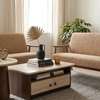 Table basse duo effet marbre 60x80 cm avec tiroir bois thumb 4