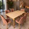 TABLE A MANGER 6PLACES 80X170/80X130
MARRON BEIGE / GRIS A2 thumb 0