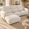 SALON CANAPE 3PLACES AVEC POUF thumb 2