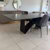 Table pierre naturelle gris foncé thumb 2