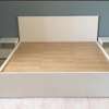 Armoire deux battants blanche en bois tres solide thumb 4