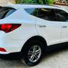 Hyundai Santa Fe SUV 5 portes blanc spacieux thumb 5