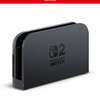 Nintendo Switch 2 Station de charge  4 k noir rapide thumb 2