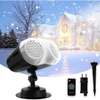 Lampe LED de Projection de Flocon de Neige thumb 0