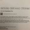 MacBook Pro 14'' M4 PRO 24GB SSD 1TB thumb 1