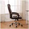 Fauteuil bureau cuir noir ergonomique réglable thumb 2