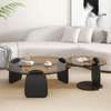 Tables basses rondes effet marbre x2 thumb 1