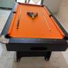 Table de billard bois orange vif standard thumb 0