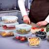 Neuf Tupperware en verres avec couvercles thumb 2