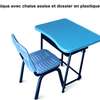 Table plastique avec chaise assise et dossier en plastique thumb 0