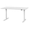 Bureau réglable électrique blanc surface lisse thumb 4