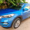 Hyundai Tucson 2017 SUV compact 5 portes bleu thumb 2