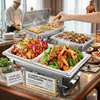 Chafing Dish  12L  (1, 2, 3 Bacs) thumb 0