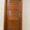Porte intérieure bois marron foncé design moderne thumb 2