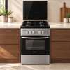 CUISINIERE 4FEUX  ELACTRON 50X50 INOX EL 5050 thumb 0