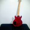 Guitare électrique rouge manche bois clair thumb 2