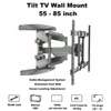 Support TV mural inclinable et pivotant V-Star 55" à 85" thumb 13