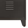 Bibliothèque Industrielle Anthracite 80x32x180 Cm Acier thumb 3