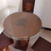 TABLE RONDE BOIS MASSIF - x3 CHAISES thumb 5