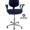Chaise Bureau Ergonomique Noire Réglable thumb 1