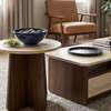 Table basse duo effet marbre 60x80 cm avec tiroir bois thumb 5
